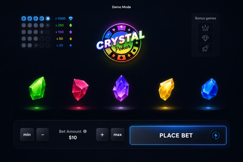 Demo Crystal poker