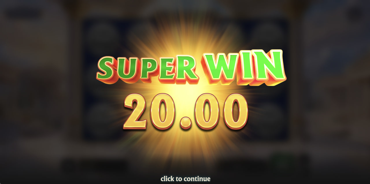 Animación Super Win de Zeus Flip con templo y columnas griegas